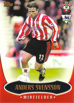 Anders Svensson Southampton 2003 Topps Premier Gold #S2